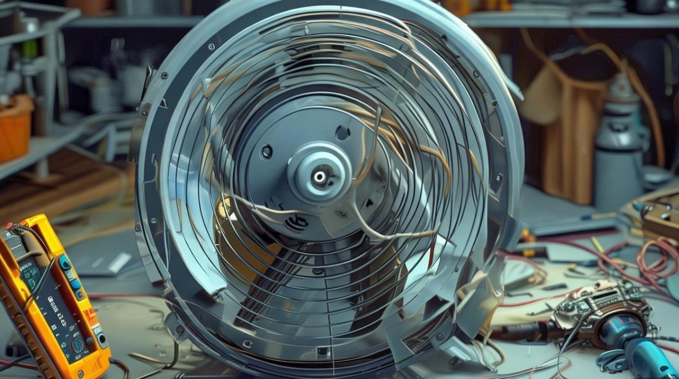 风扇靠近不出风了怎么修