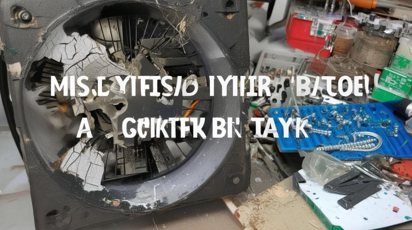 风扇电机外壳破了怎么修